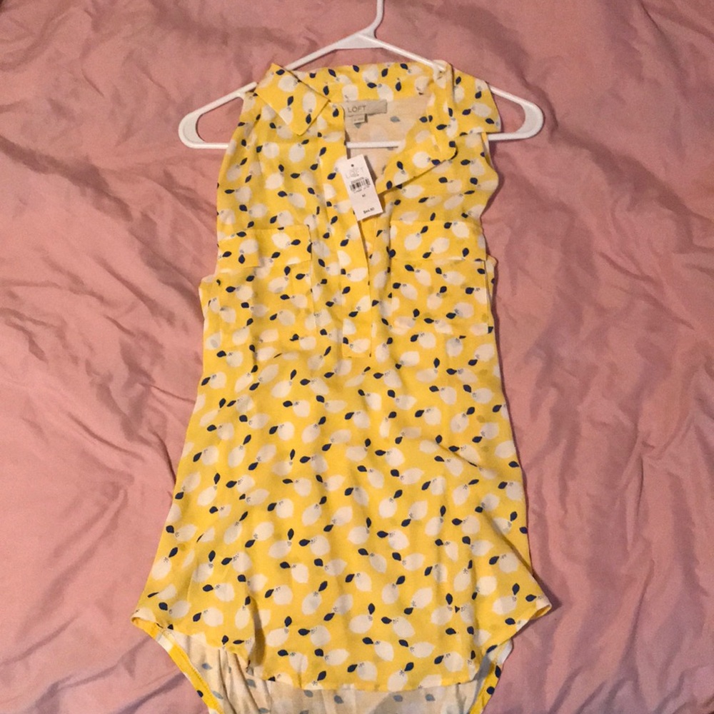 LOFT lemon tank 🍋